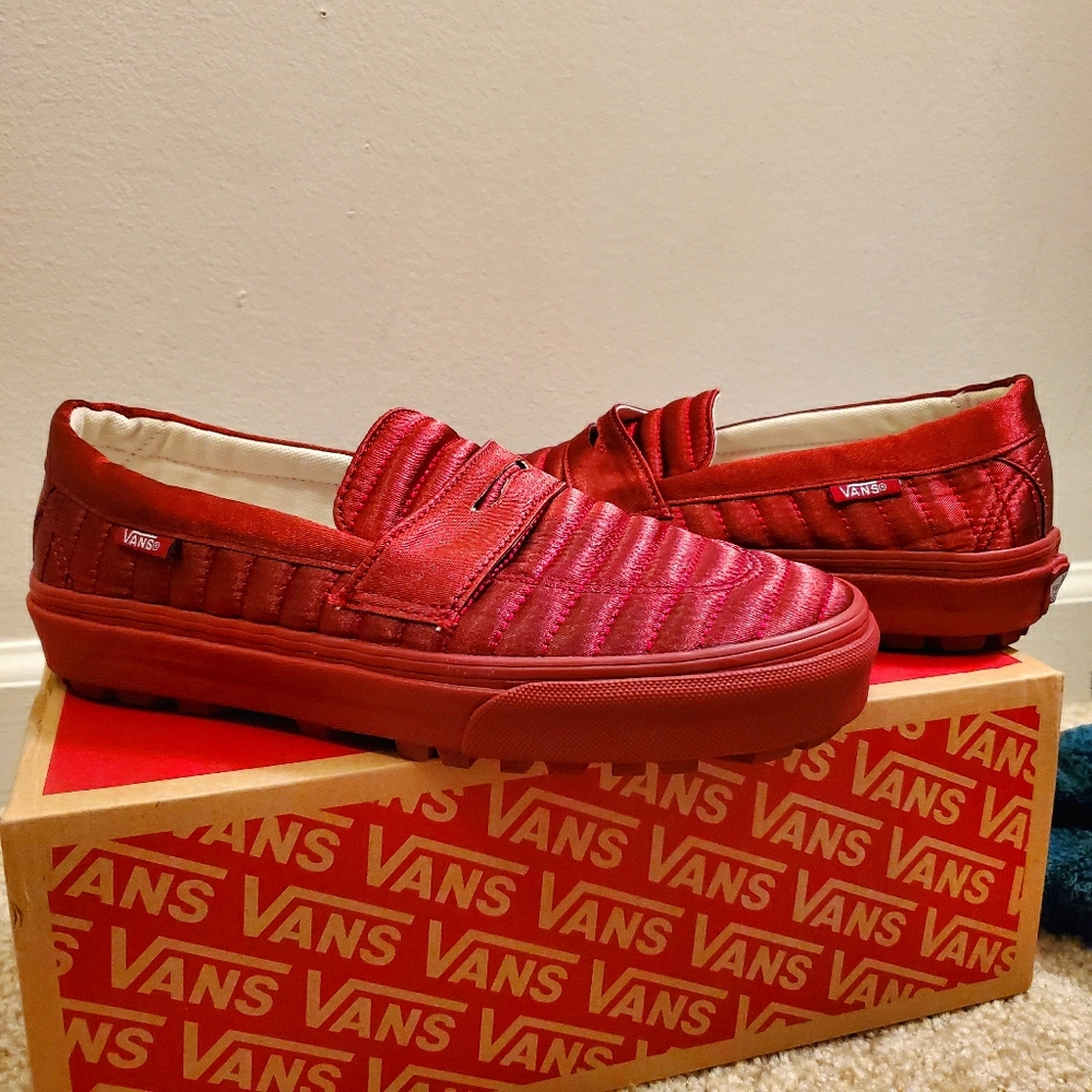 Opening Ceremony Satin Quilting Slip On